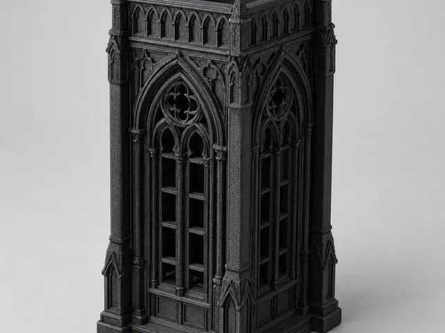 Gotik Stiftehalter - Gothic pen holder