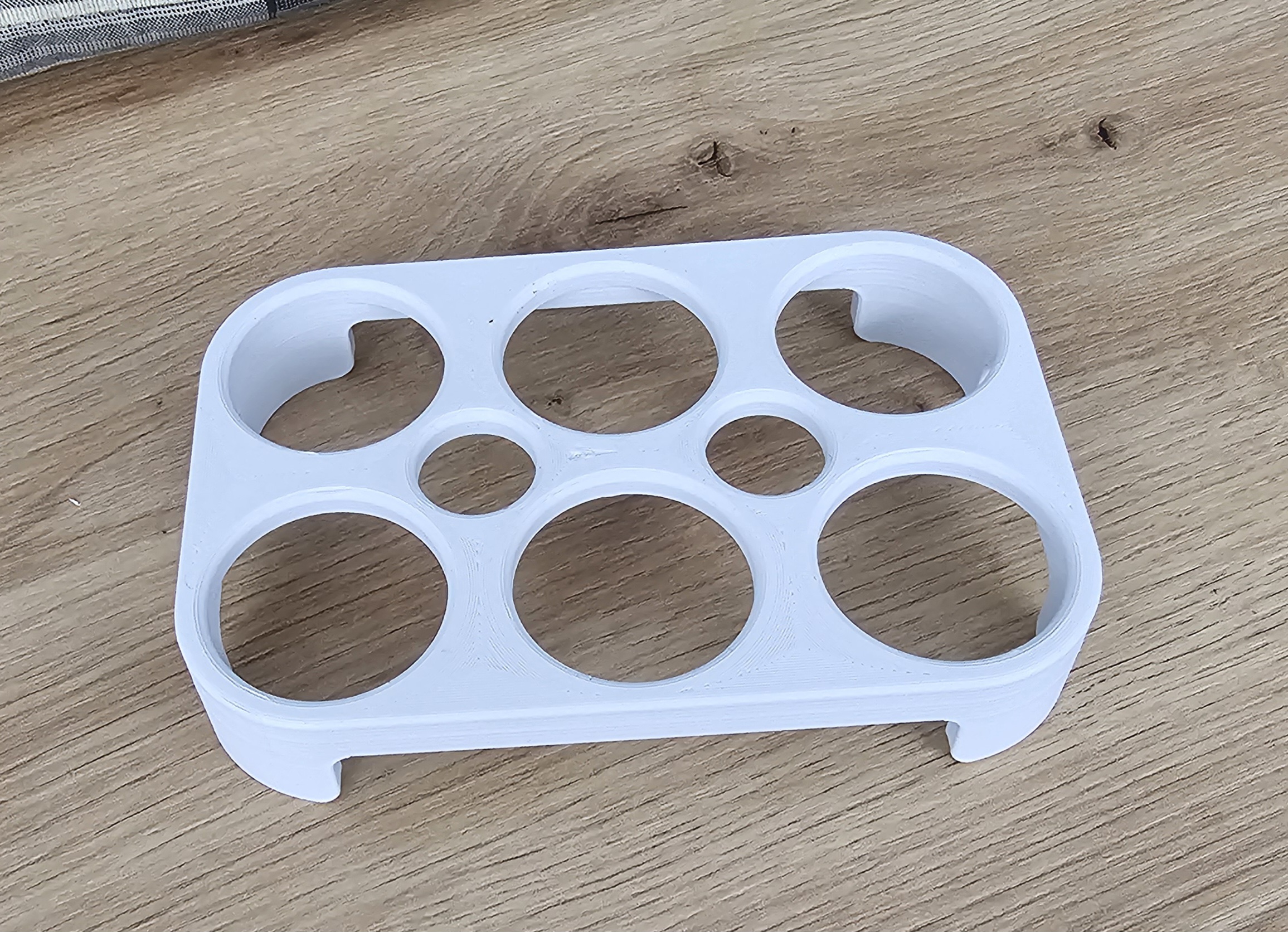 Eier Halterung oder in Englisch, Egg Holder für 6 Stück