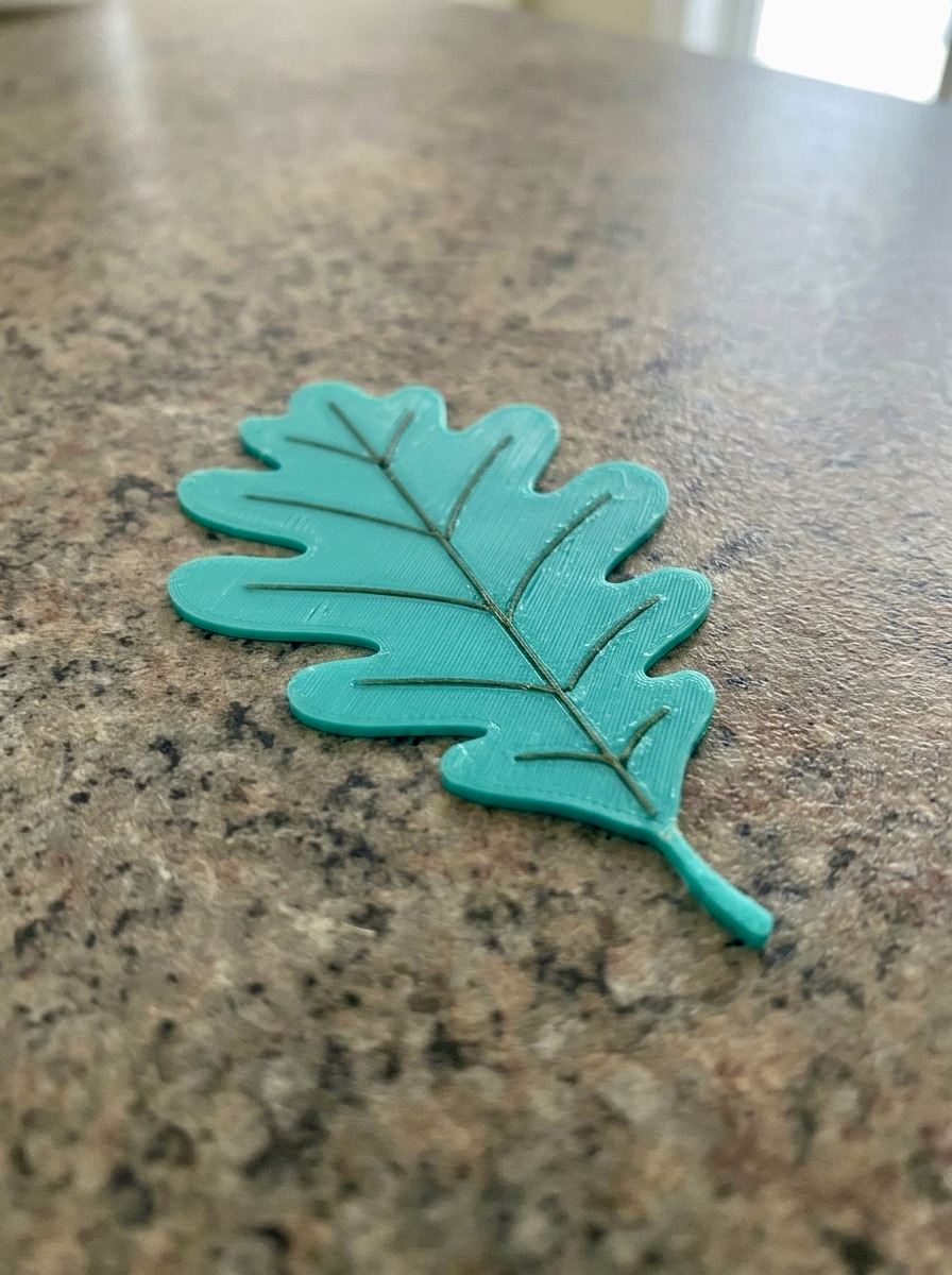 Decorative Oak Leaf