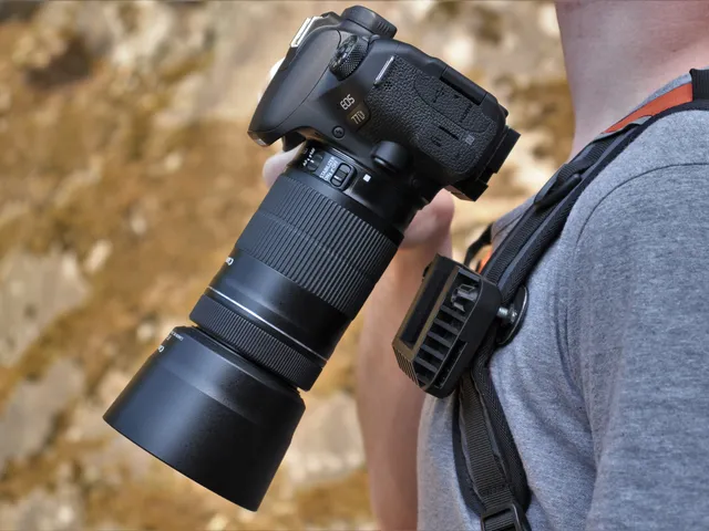 Camera Backpack Mount (works with heavy DSLRs)