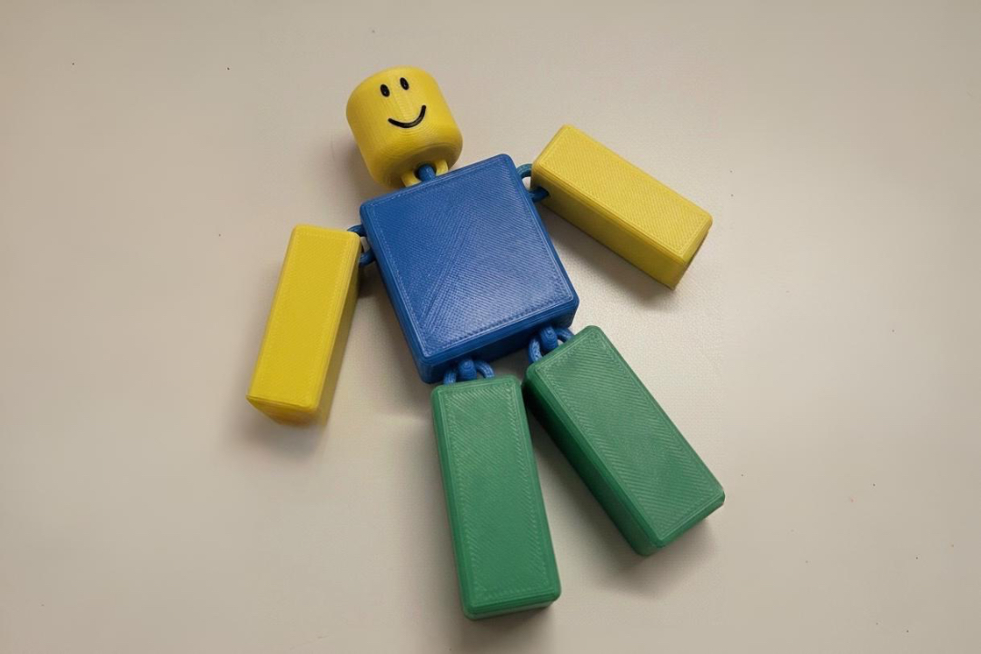 Roblox Noob Ragdoll Figure Print-In-Place (NO AMS)
