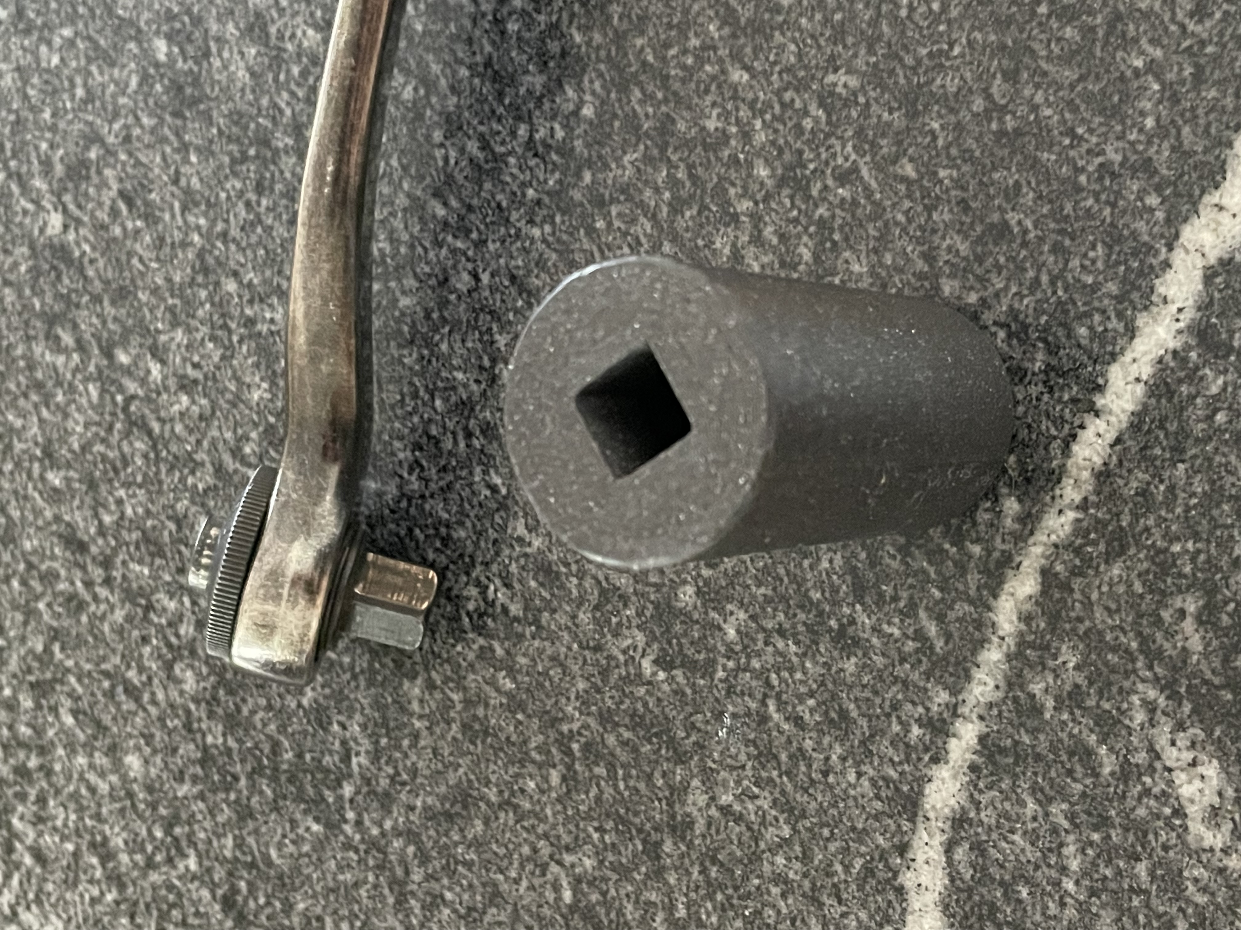 13/16" spark plug deep socket with 3/8" drive for lawn mower