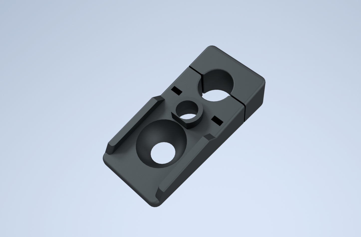 Abus 8077 frame lock holder by Thomasl Download free STL model