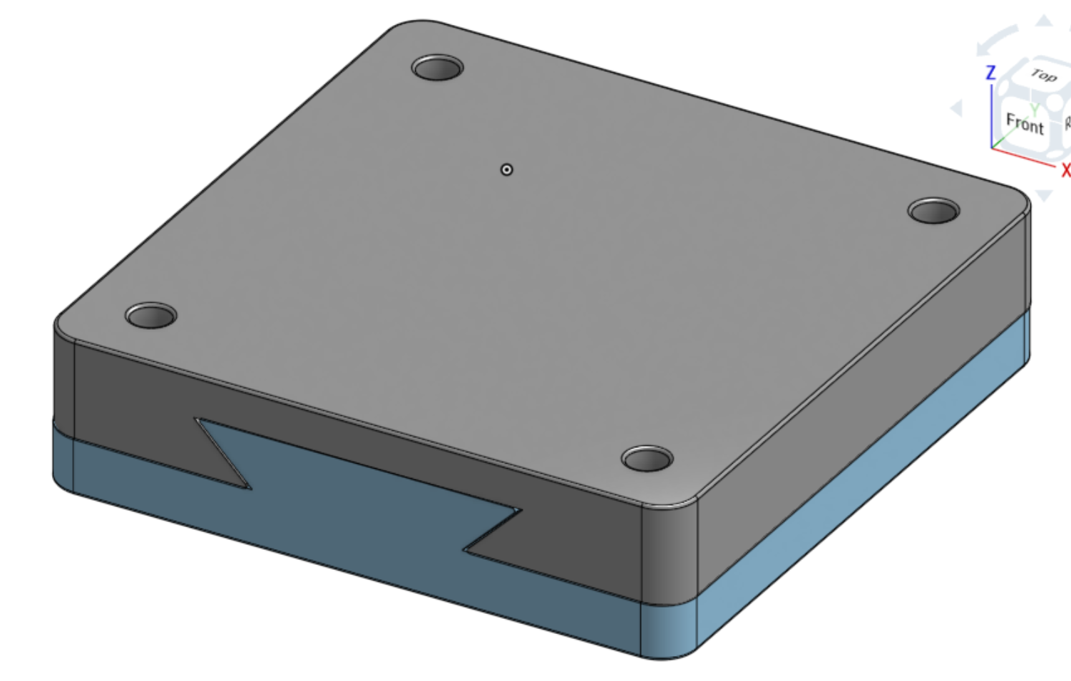 Wall mount for mini PC with 50mm x 50mm mounting hole spacing by ...