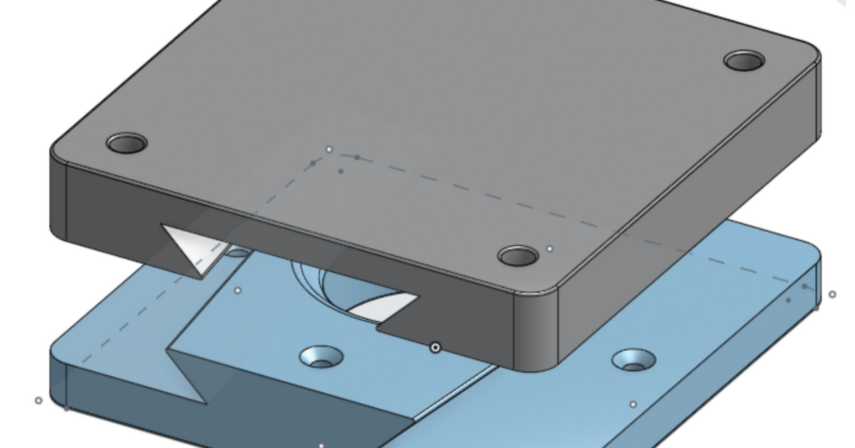 Wall mount for mini PC with 50mm x 50mm mounting hole spacing by ...
