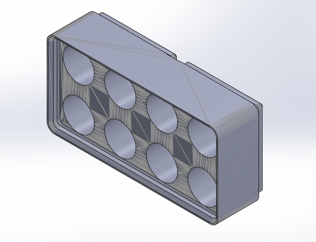 Gridfinity aa battery container by kg download free stl model