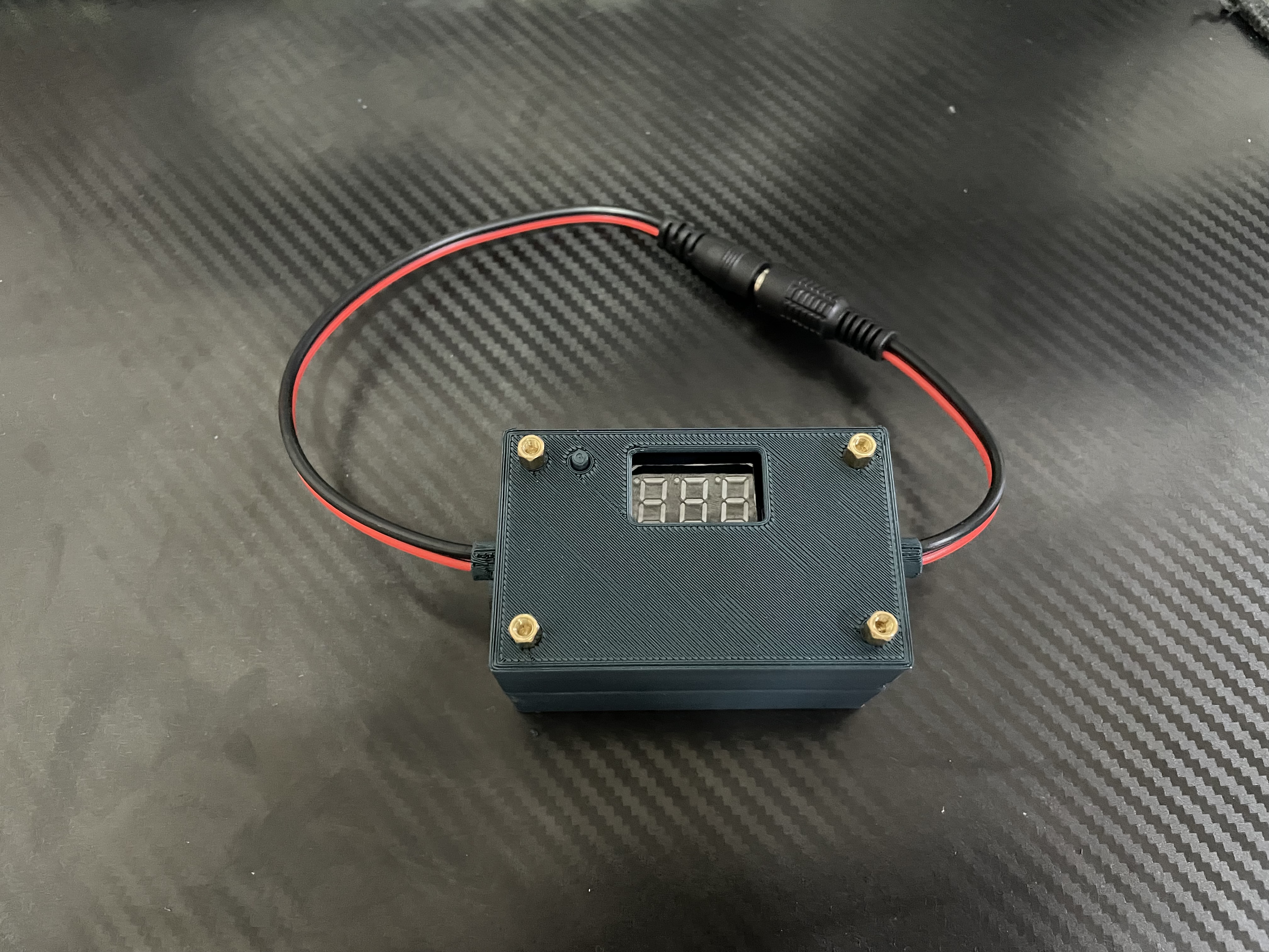 Power Supply - Dual & Solo Case for STEP-DOWN LM2596 + voltmeter