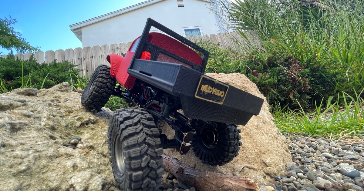 1/24 RC Truck Bed by Impulse Ehve Download free STL model