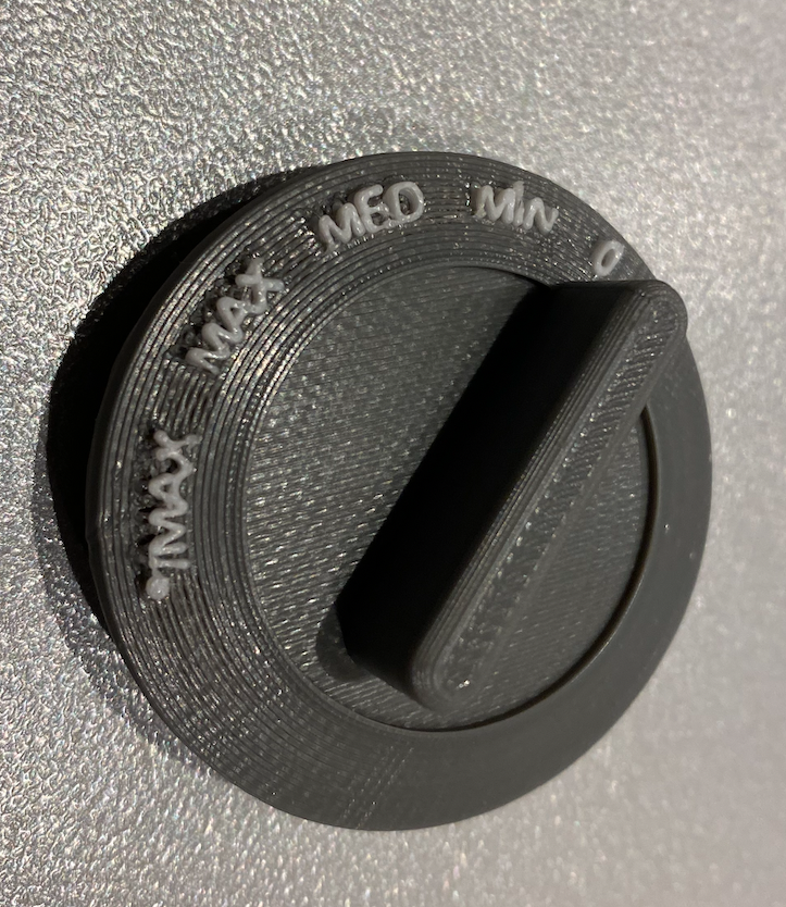 Delonghi Radiator Knob by Nico Download free STL model