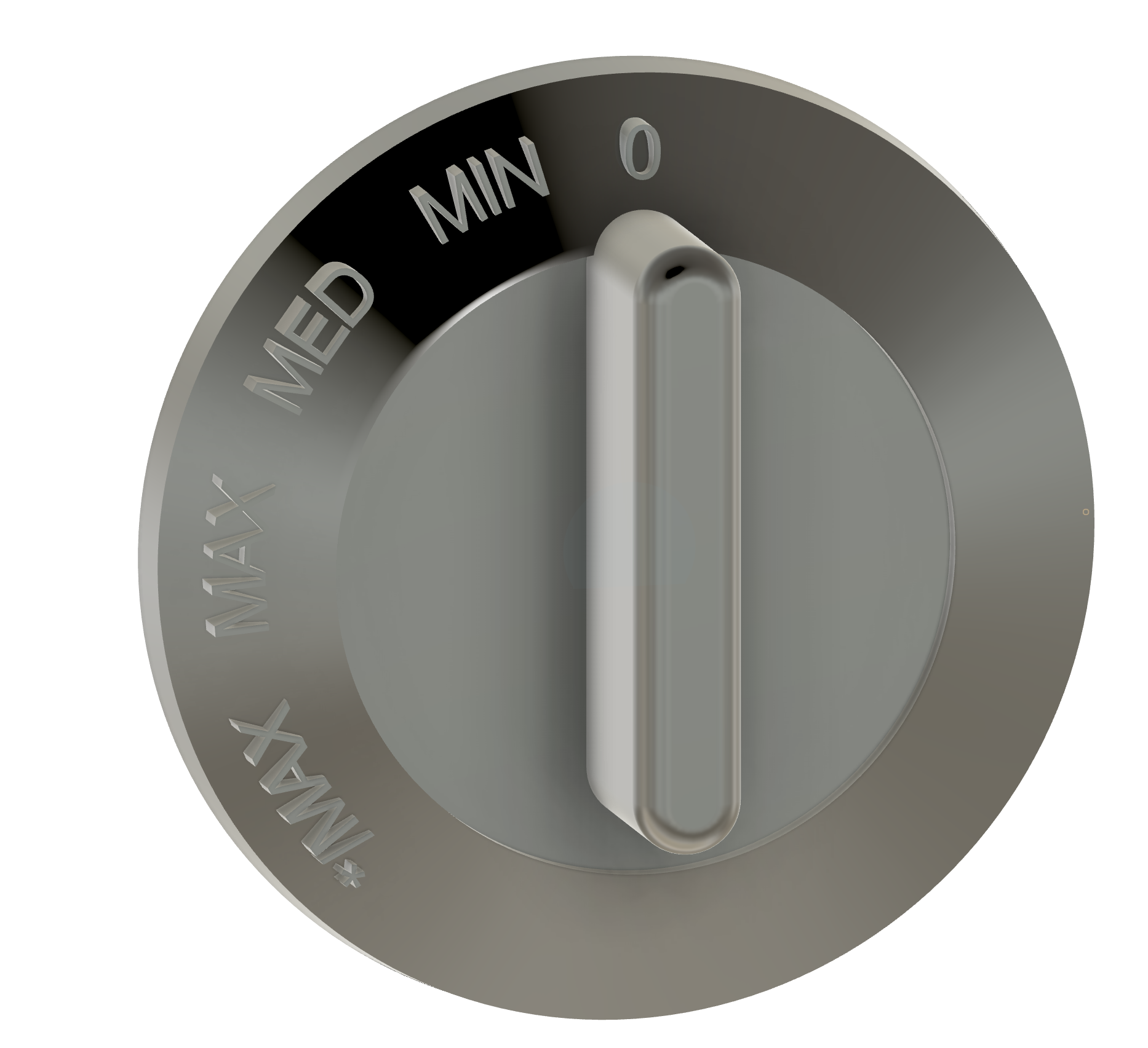 Delonghi Radiator Knob by Nico Download free STL model