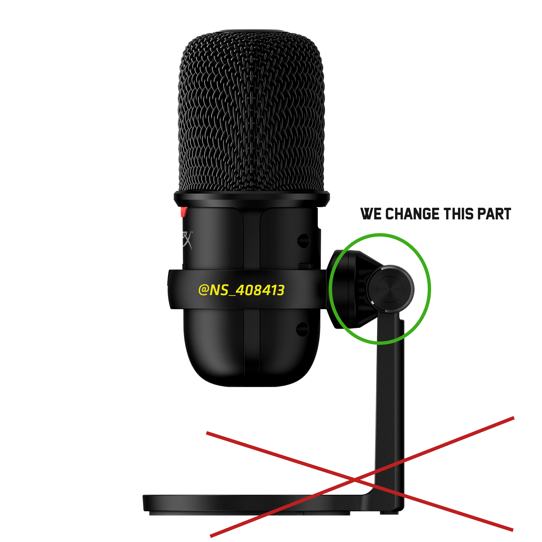Free STL file Shock Mount for HyperX Solocast Microphone 🎤・3D printable  model to download・Cults