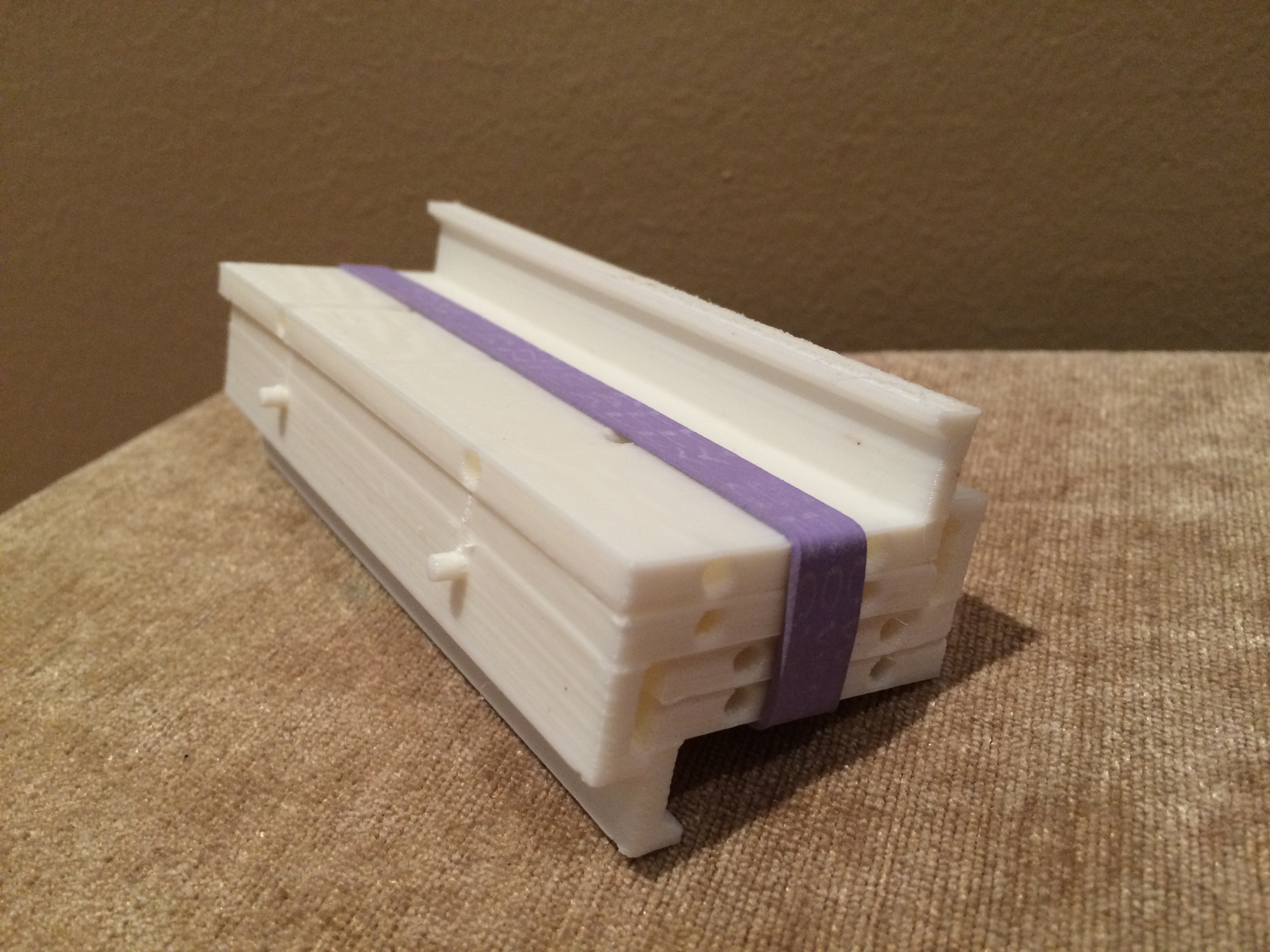Miniatura 3 do modelo 3D Modular Game Card Holder
