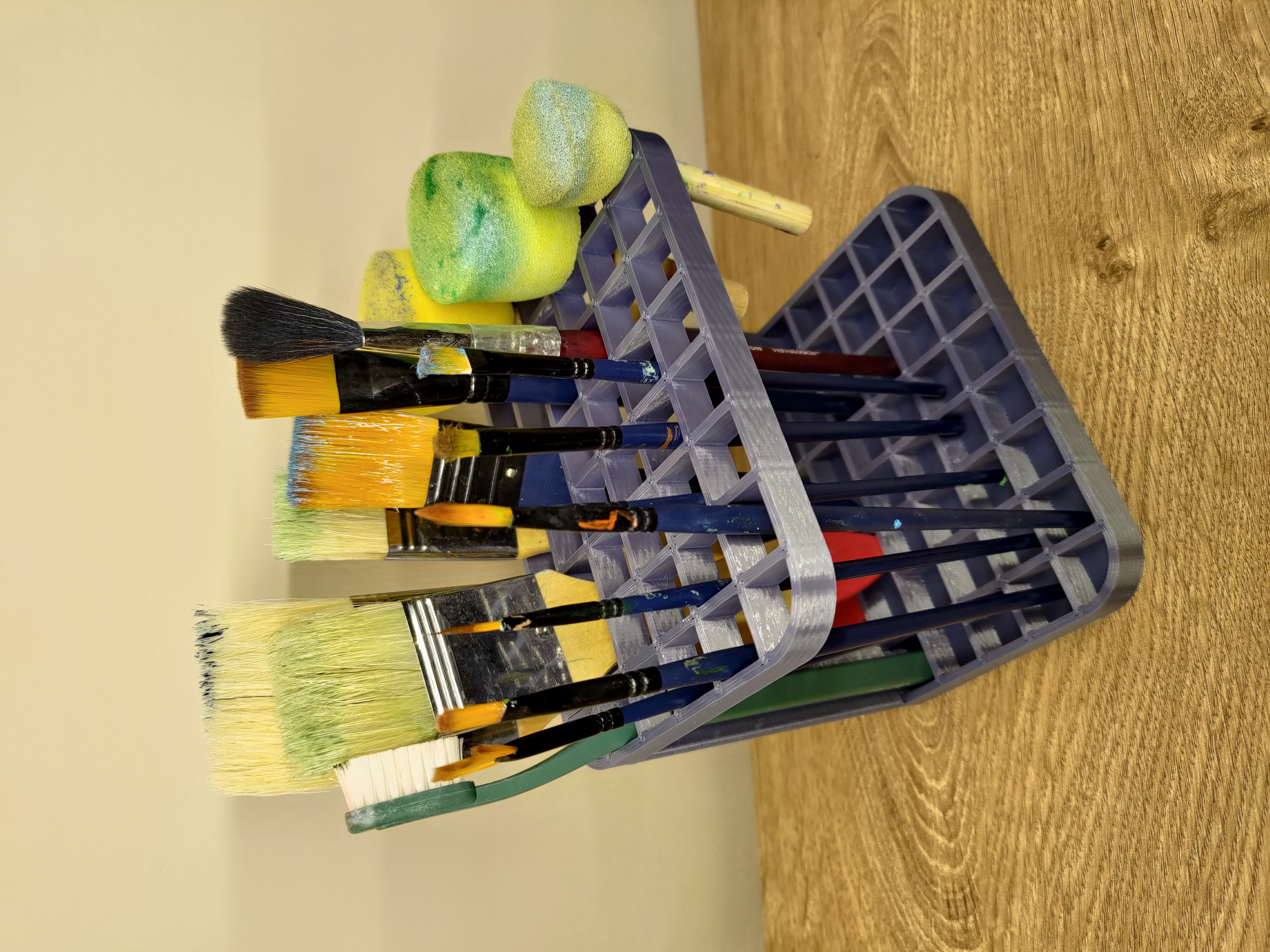 Paint brush stand/holder