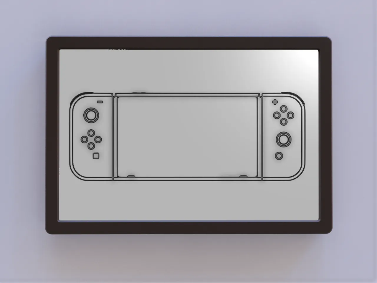 Nintendo Switch Patent Art by Ken Mills | Download free STL model 