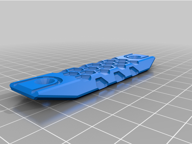 Rail Grip Rail Cover And Hand Stop By Kn16 Download Free Stl Model