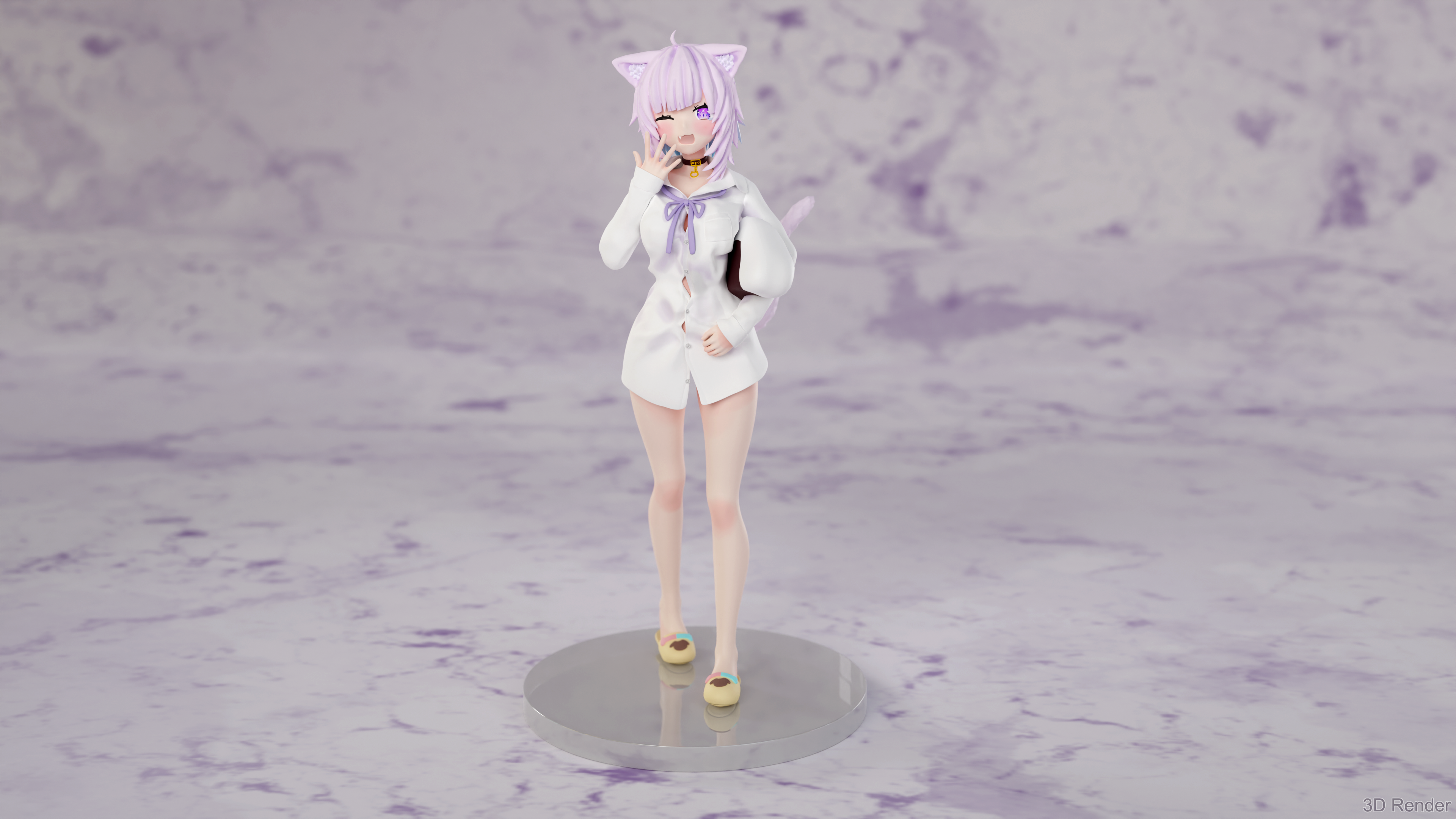 Nekomata Okayu (猫又おかゆ) (4th Outfit)