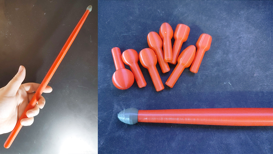 Modular Drumstick and Toy Drum