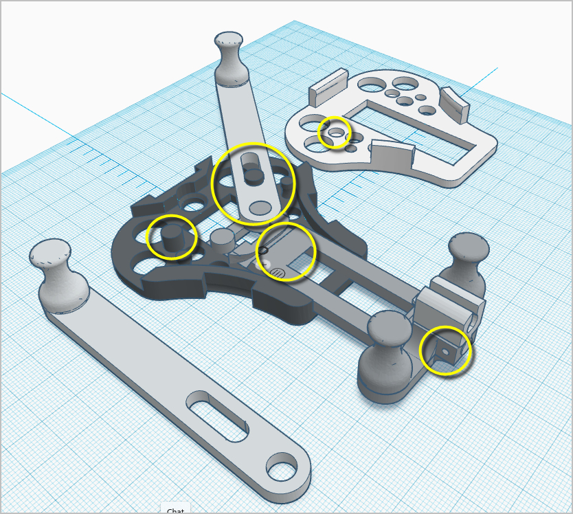 Remix "Car Vent Gravity Phone Holder v2" 3D model thumbnail