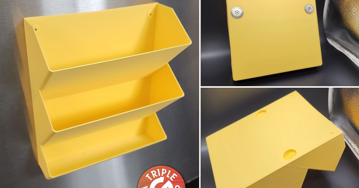 Wall Organizer No Supports 25mm x 6mm by Triple G