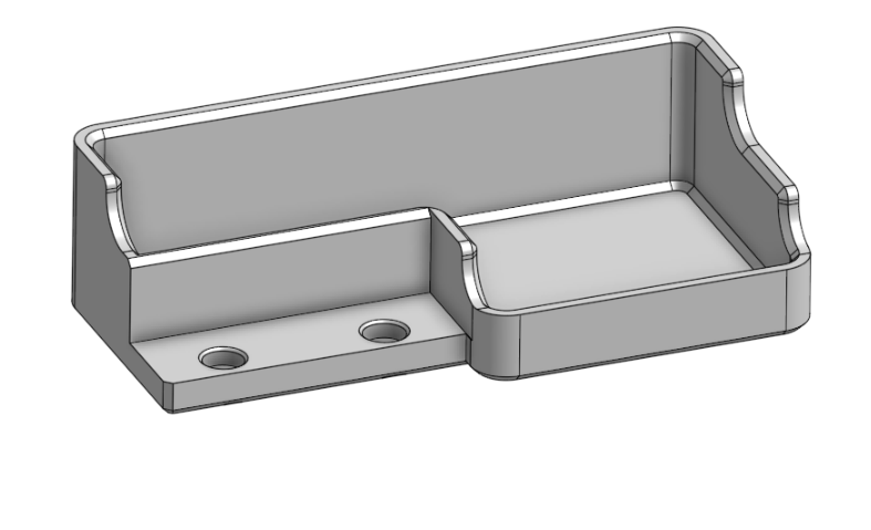 Purge Bucket / Bin for use with Nozzle Scrubber
