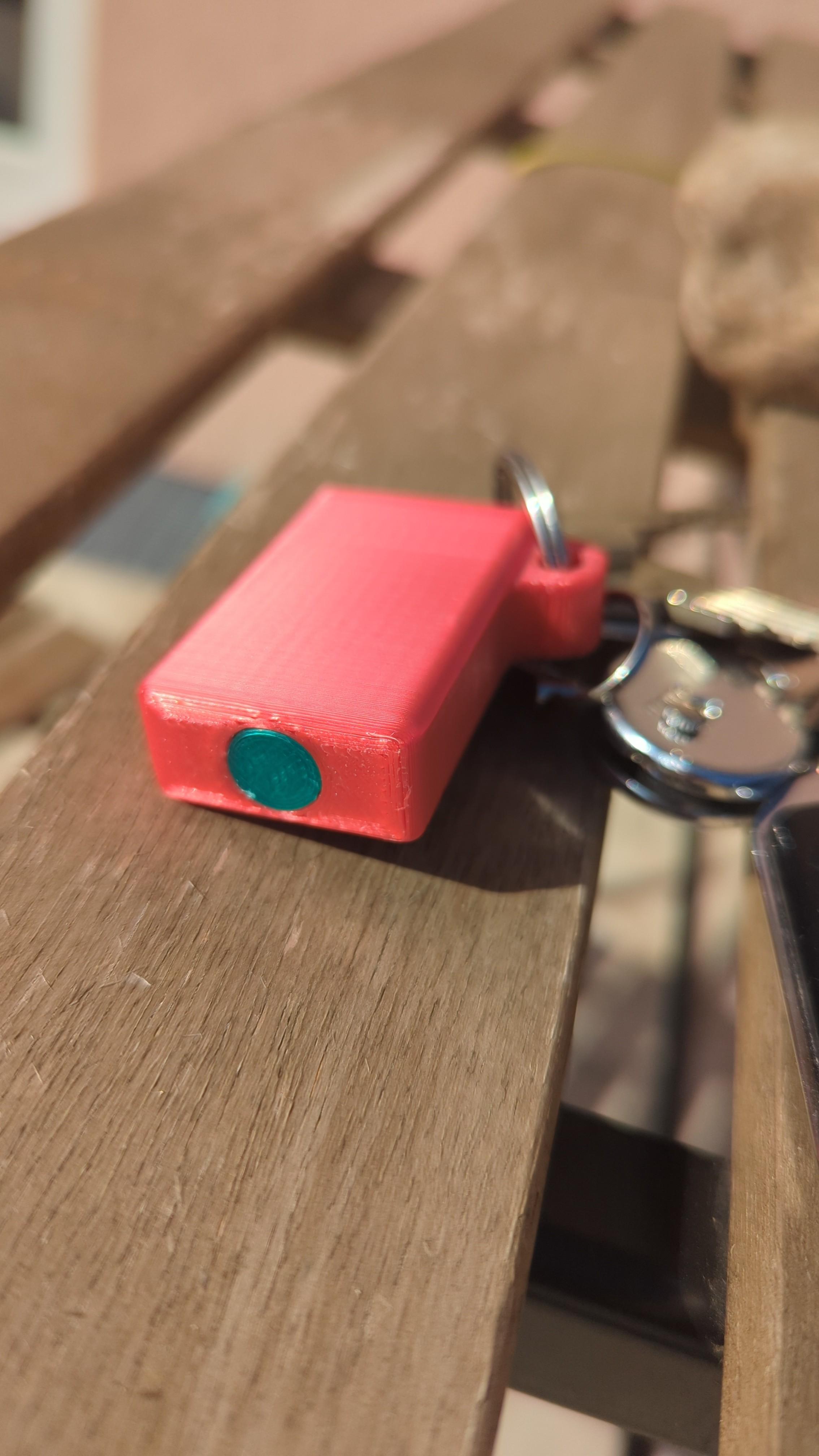 Fiat 500e secondary keyfob replacement case