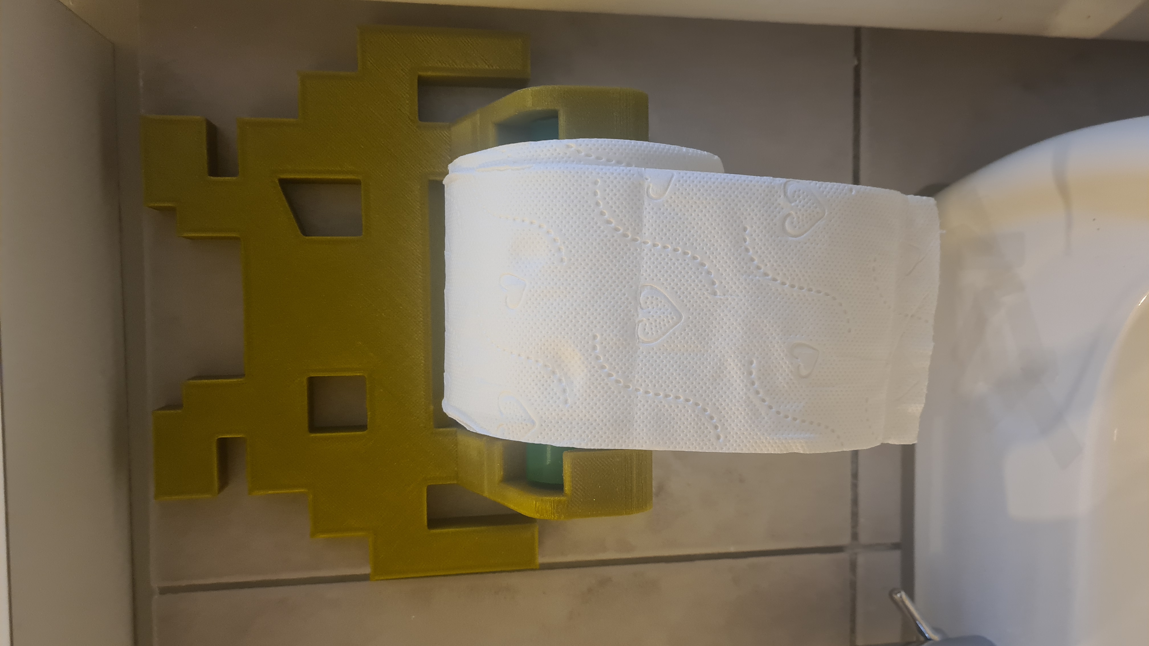 Space Invaders Toilet Paper Holder