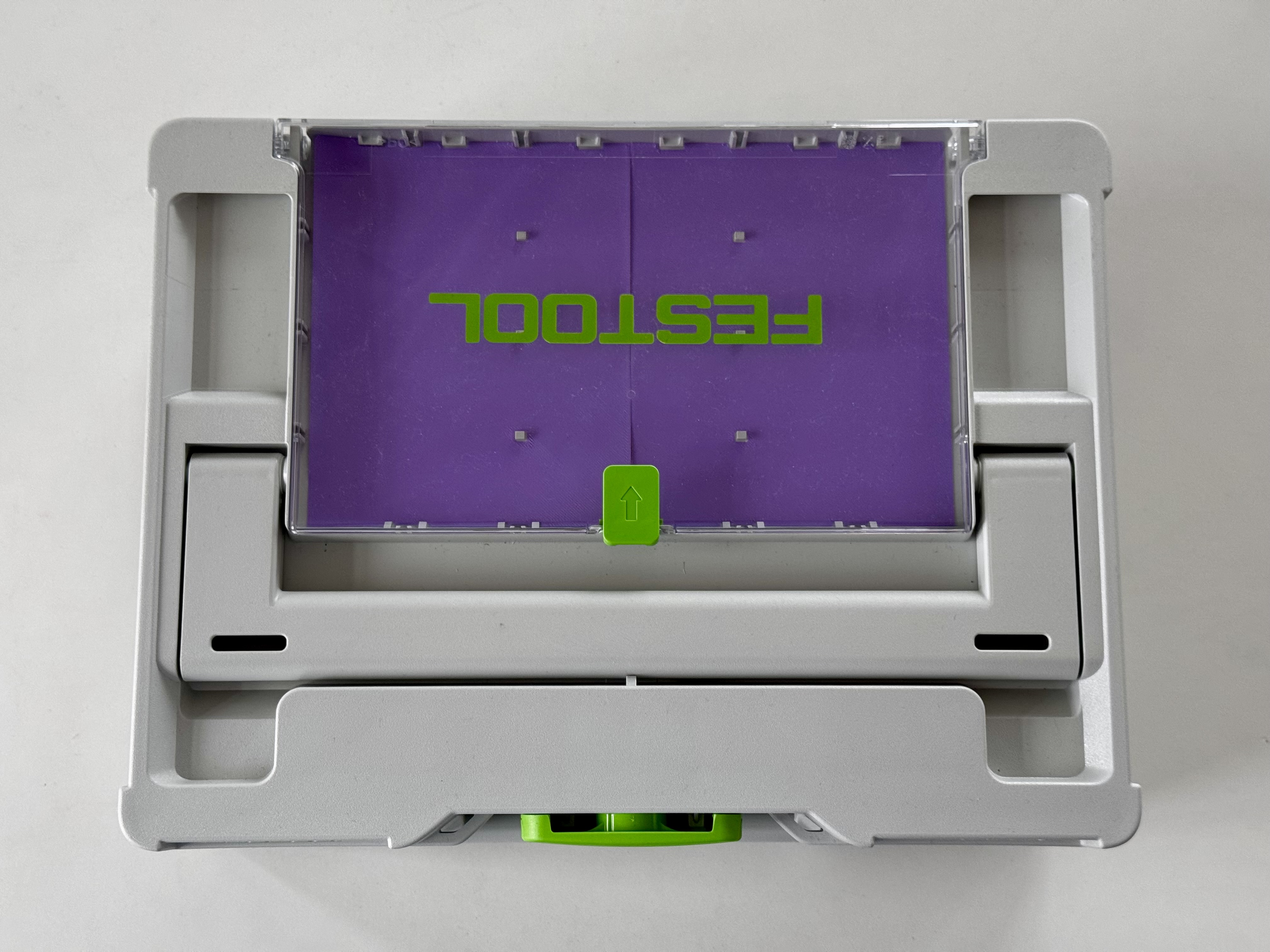 Festool Systainer 3 lid inlay template