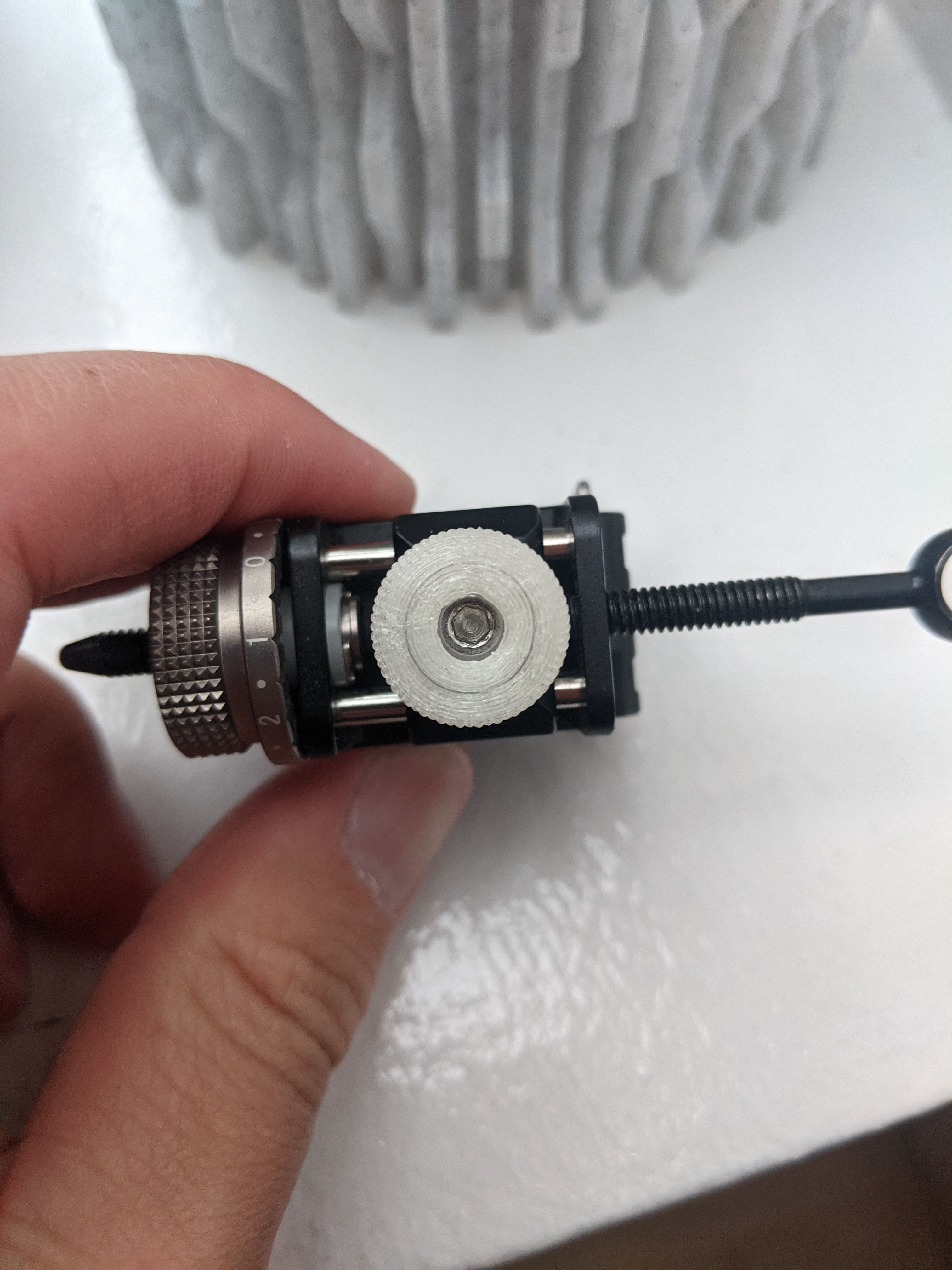 Archery sight finger knob (Shibuya)