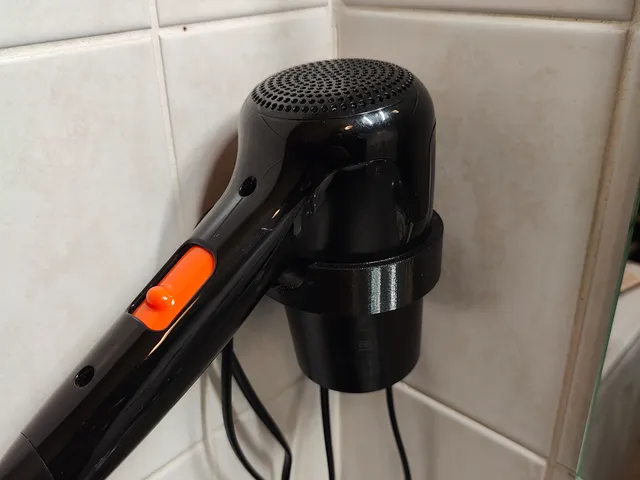 Hairdryer holder