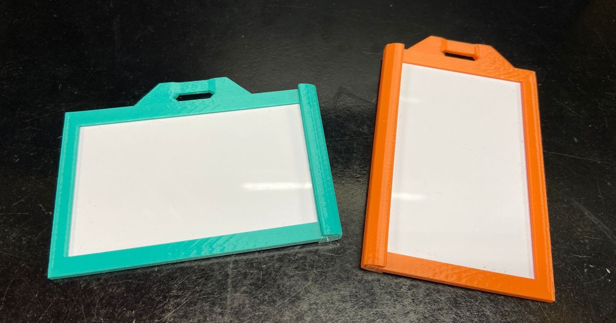 Robust ID card holder by Rhylo Night Download free STL model