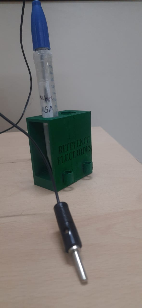 Electrochemical Reference Electrode 15mm tube Holder