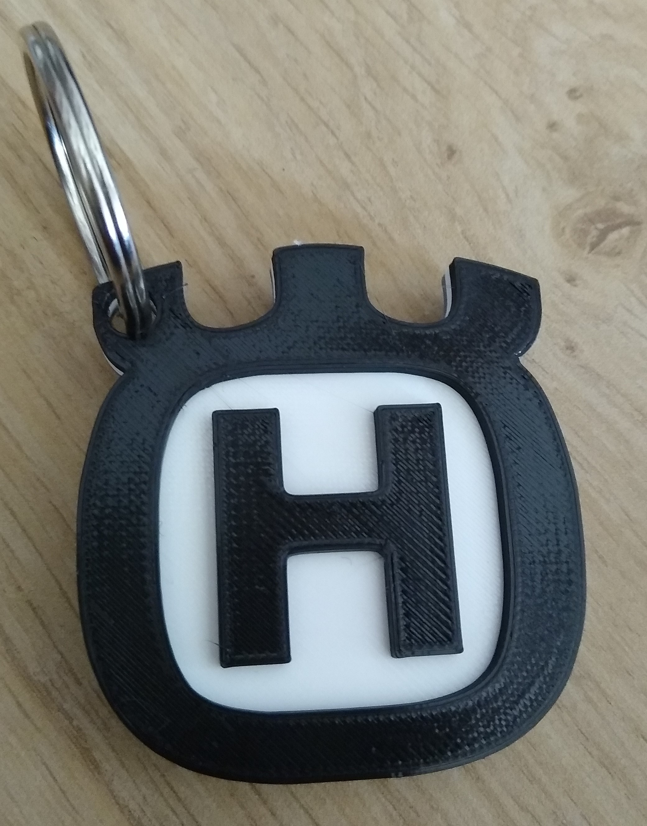 Double sided keychain HUSQVARNA by John Download free STL model
