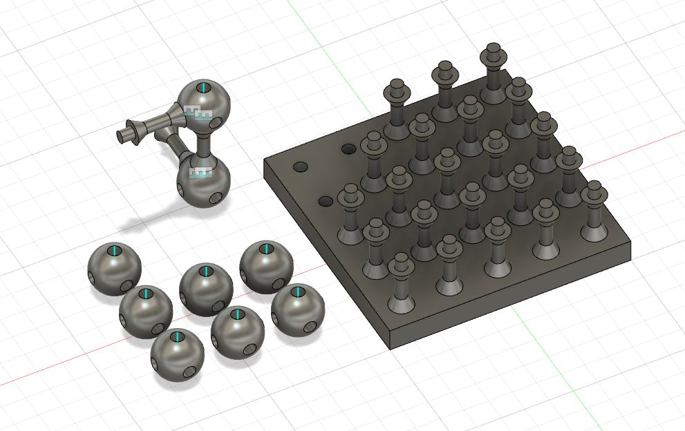 Molecule or DNA building blocks