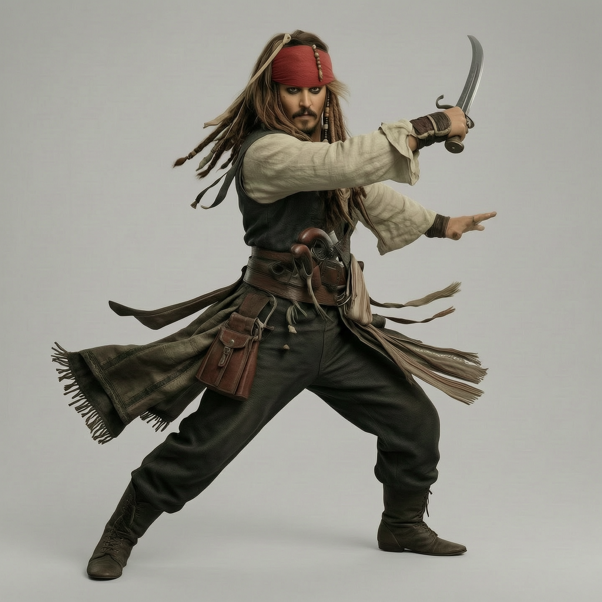 Pirates of the Caribbean - Captain Jack Sparrow Swashbuckling