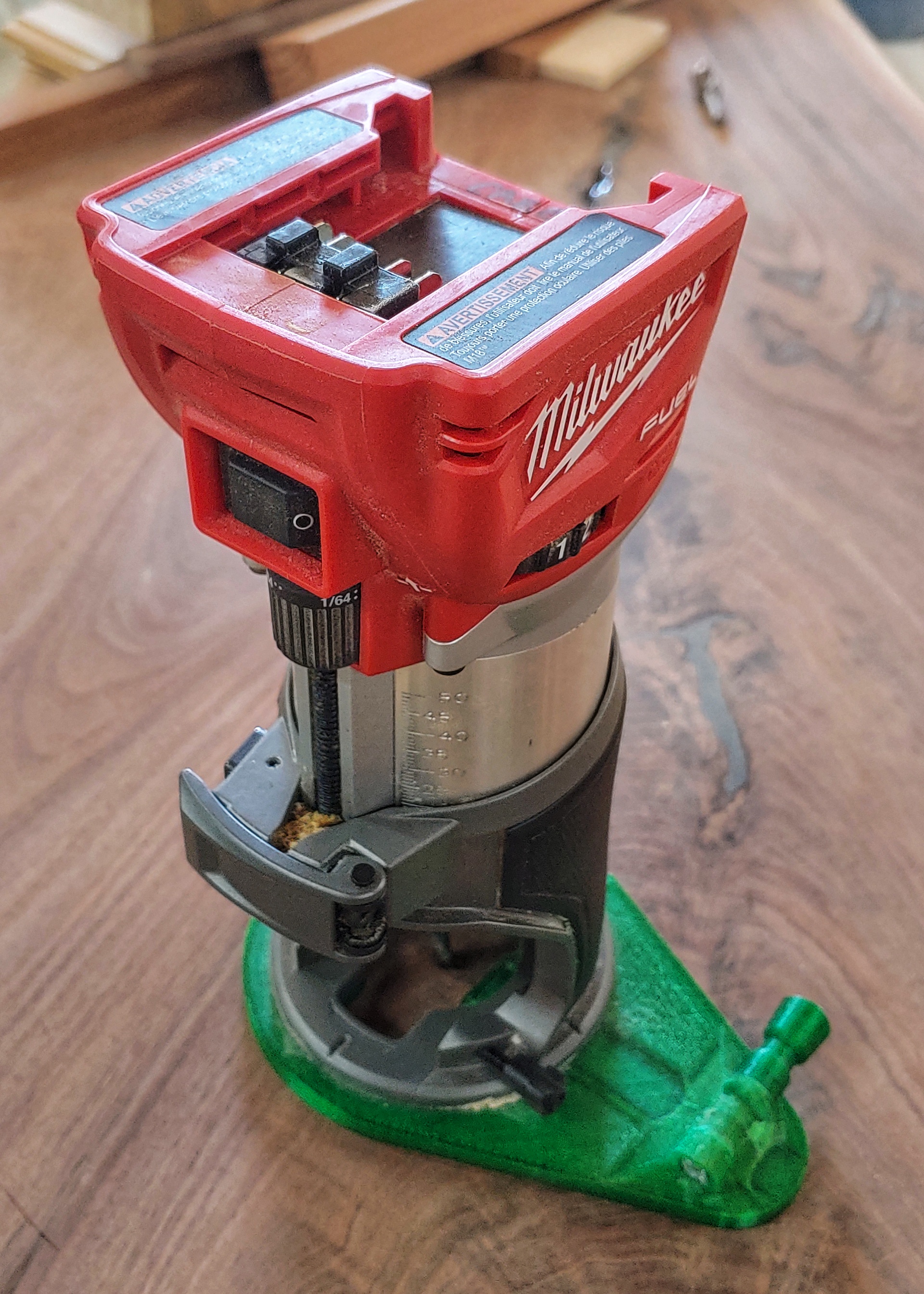 Trim Router Circle Base, Milwaukee M18