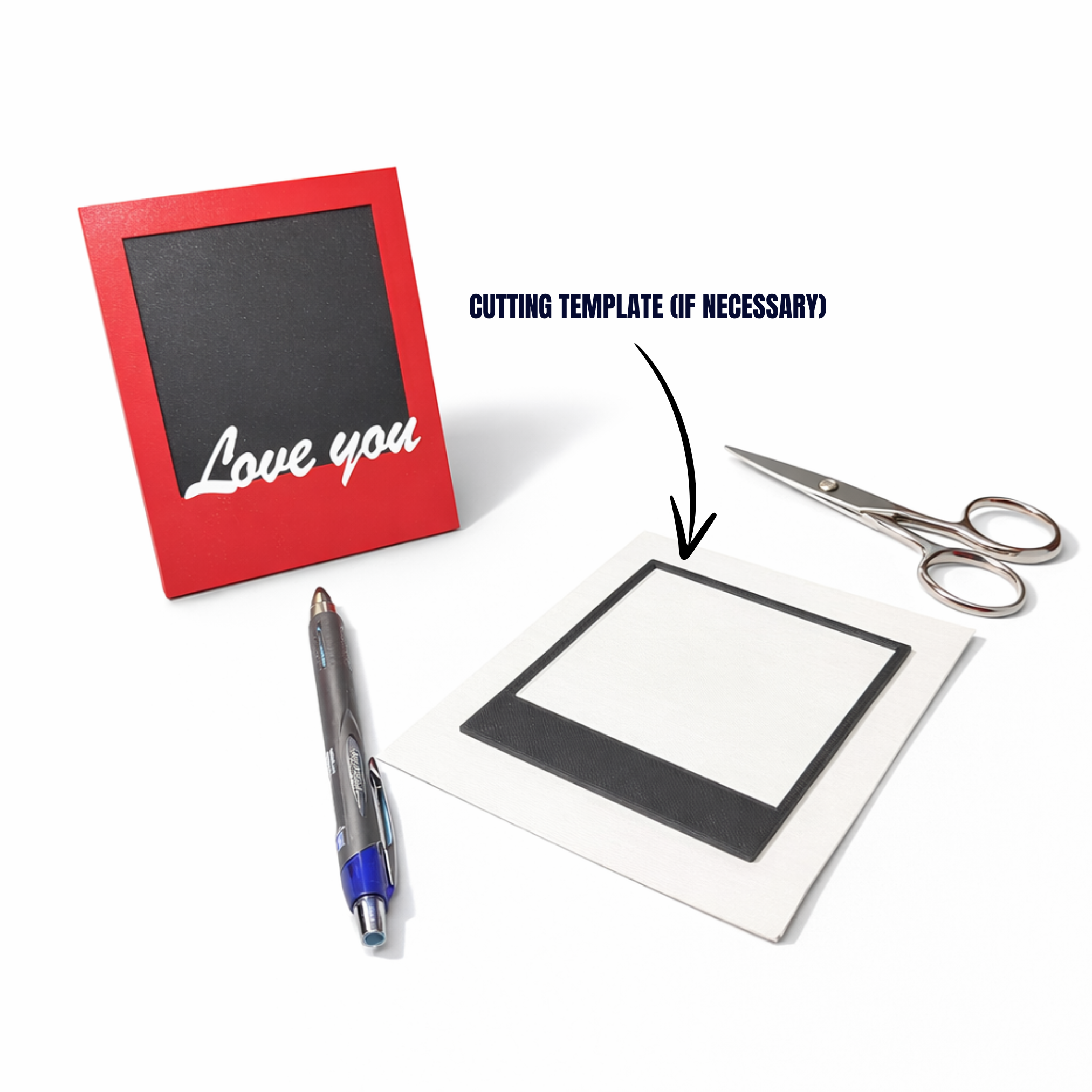 POLAROID PHOTO FRAME / PHOTO STAND / VALENTINES GIFT / MODERN HOMEDECOR / DECORATIONS — miniatura 11
