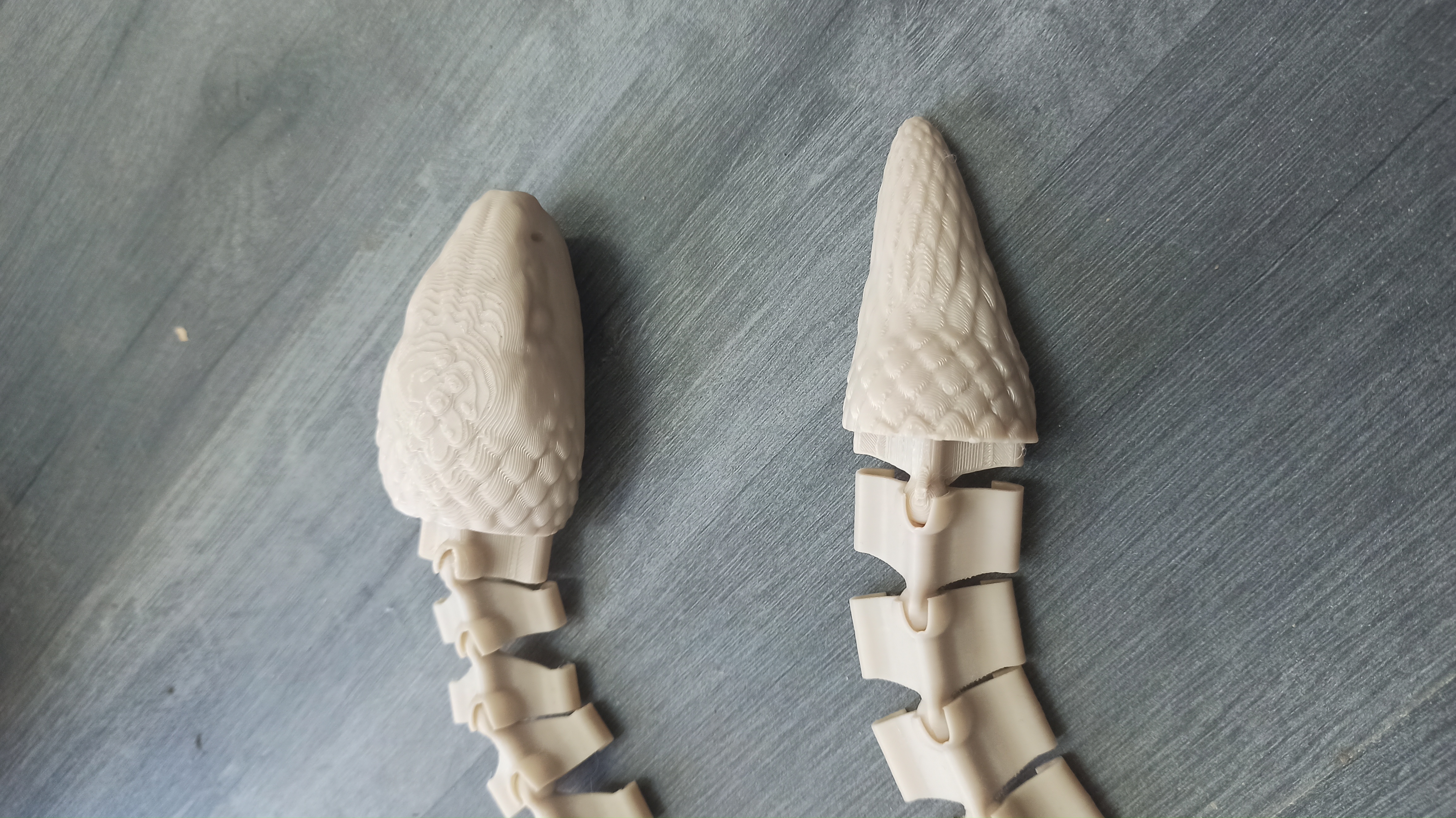 snake head and tail for upcycling — miniatura 3