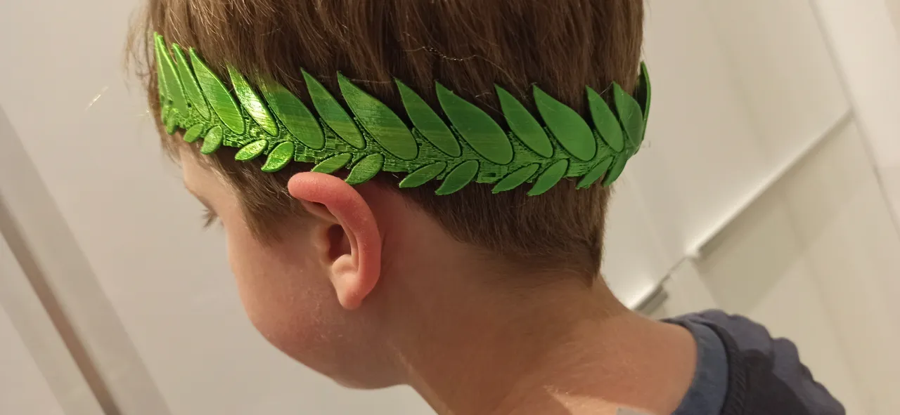 Caesar Crown / Civic Crown / Lorbeerkranz / princess crown upside