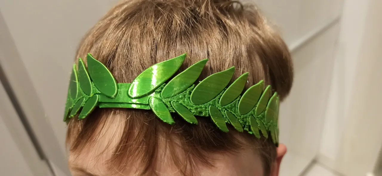 Caesar Crown / Civic Crown / Lorbeerkranz / princess crown upside