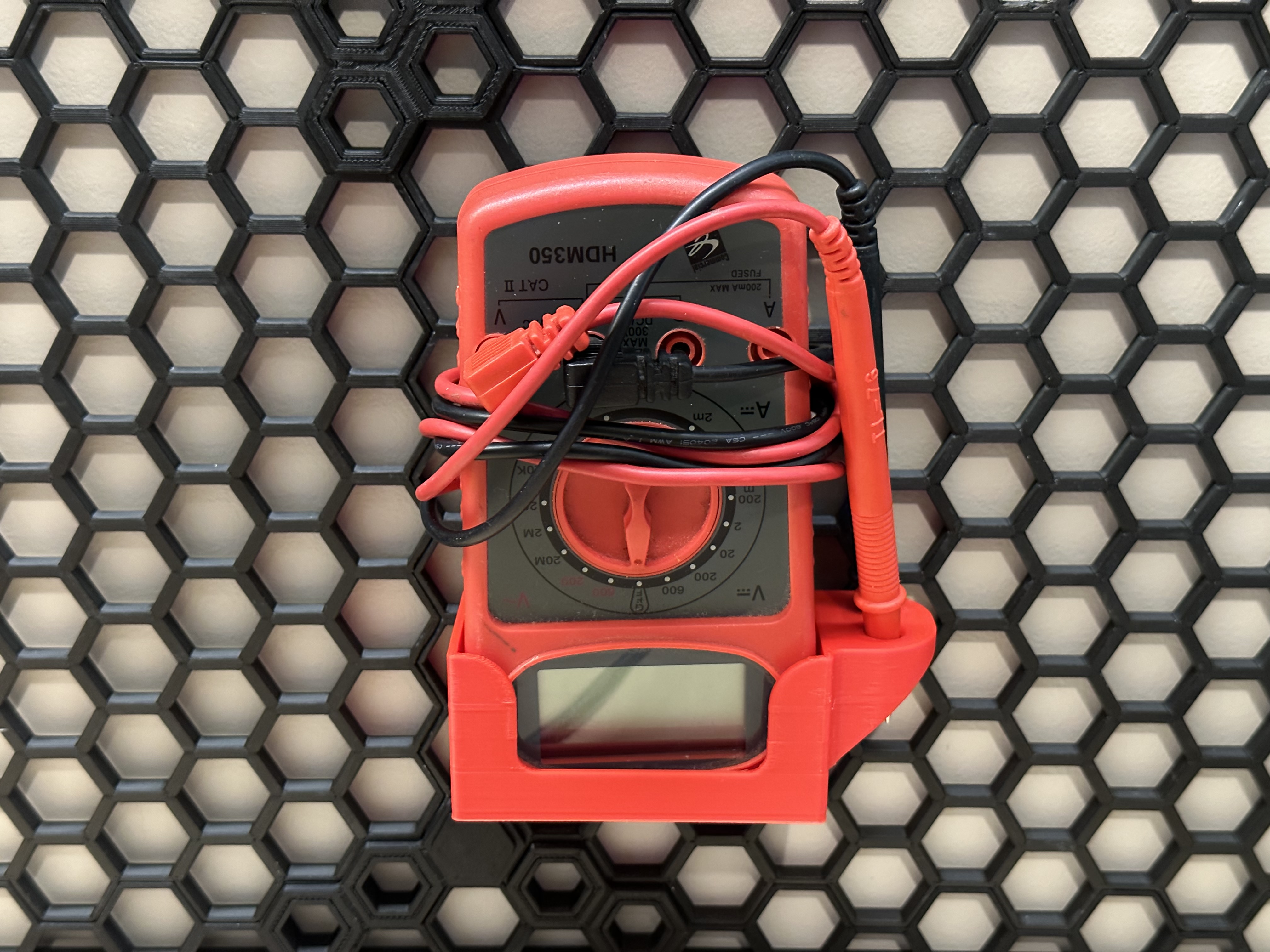 Curvier Multimeter Holder - HSW 3D model thumbnail