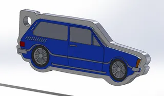 Llavero volkswagen VW Bug camper Clasic Prusa by NOVELTY 3D, Download free  STL model