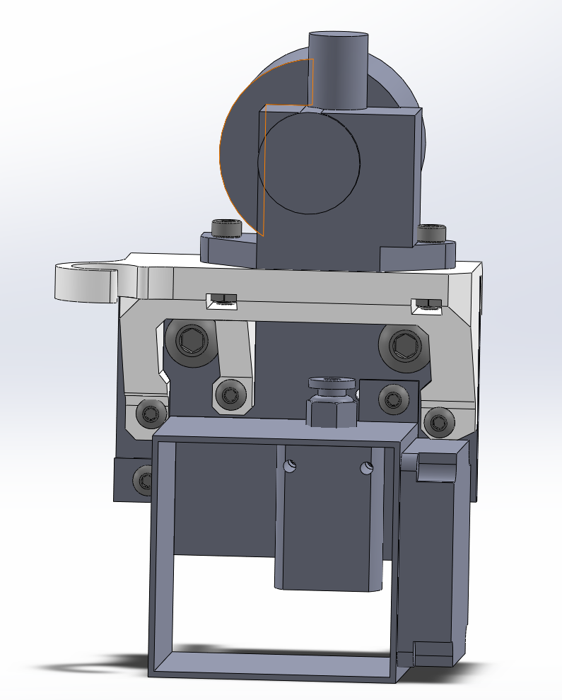 Orbiter 2.0 mount for Tronxy XY-2 Pro by SilentCarrier | Download free ...