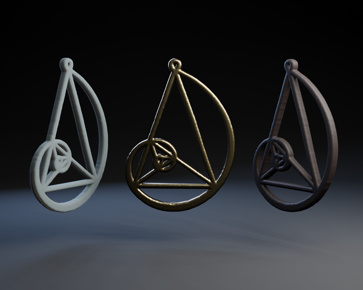 Golden Mean Pendant.