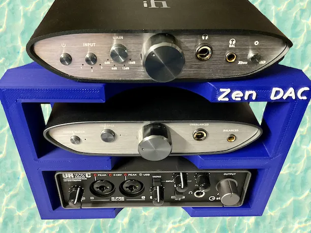 iFi Zen DAC / Zen CAN audio rack