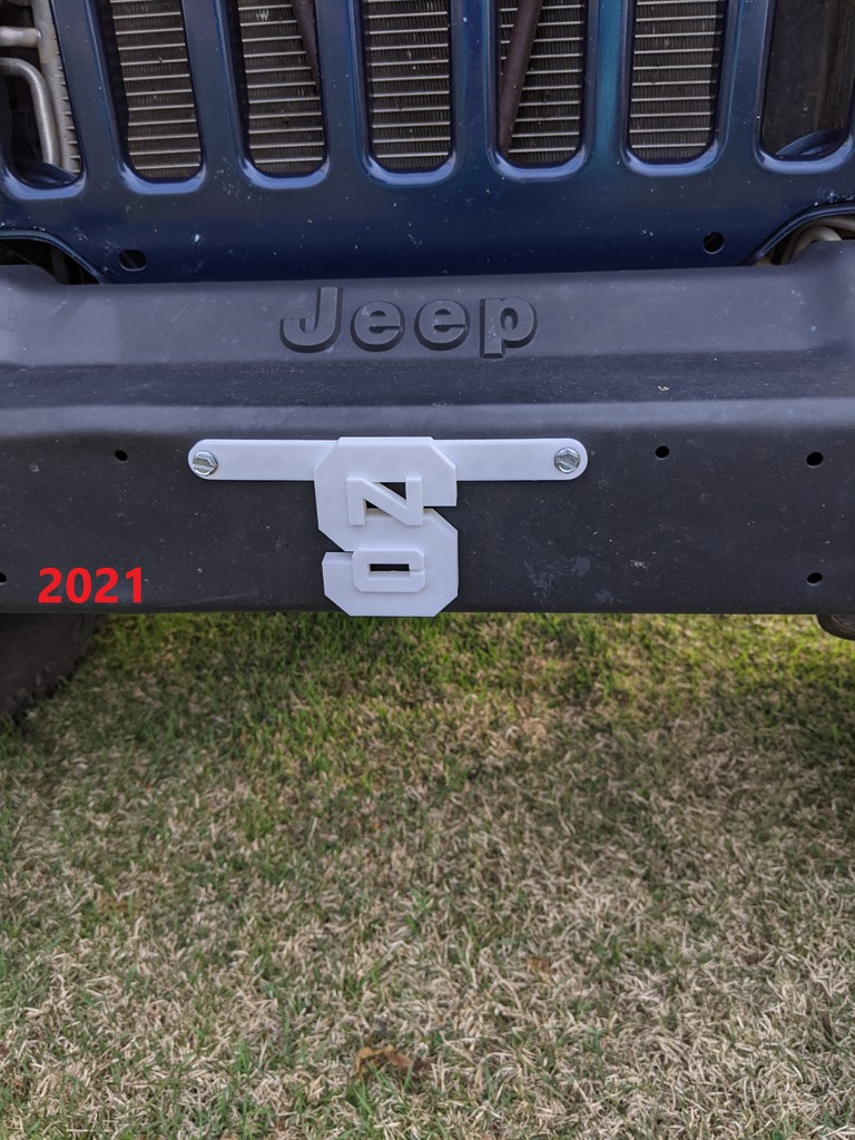 NC State (NSCU) Decorative License Plate