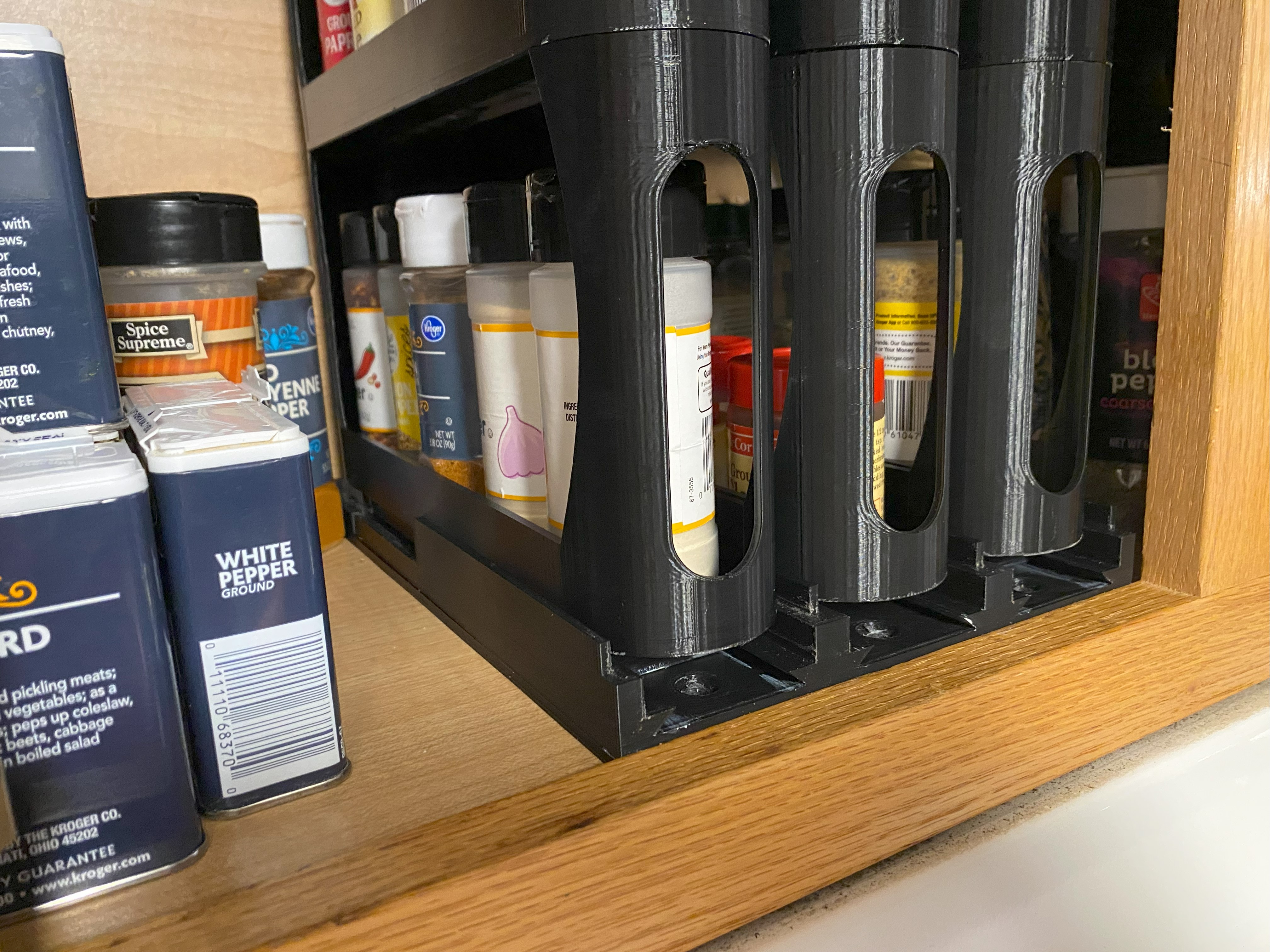 Spacer for Spice Rack Pullout