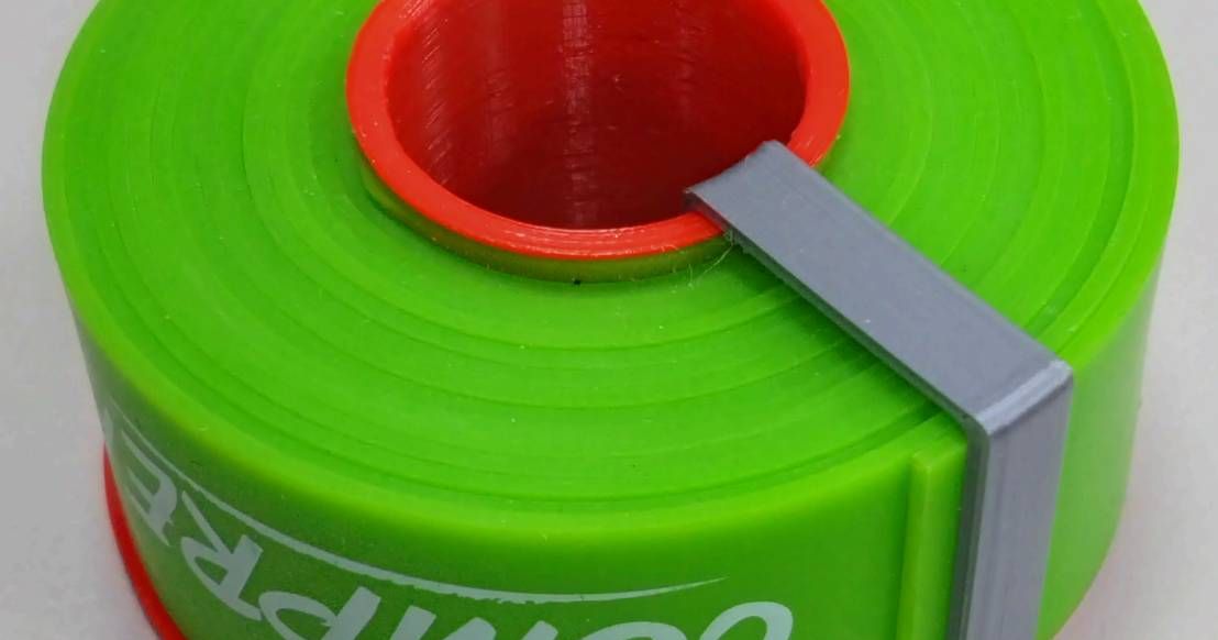 Flossband core / holder / storage / clip by Archer Download free STL