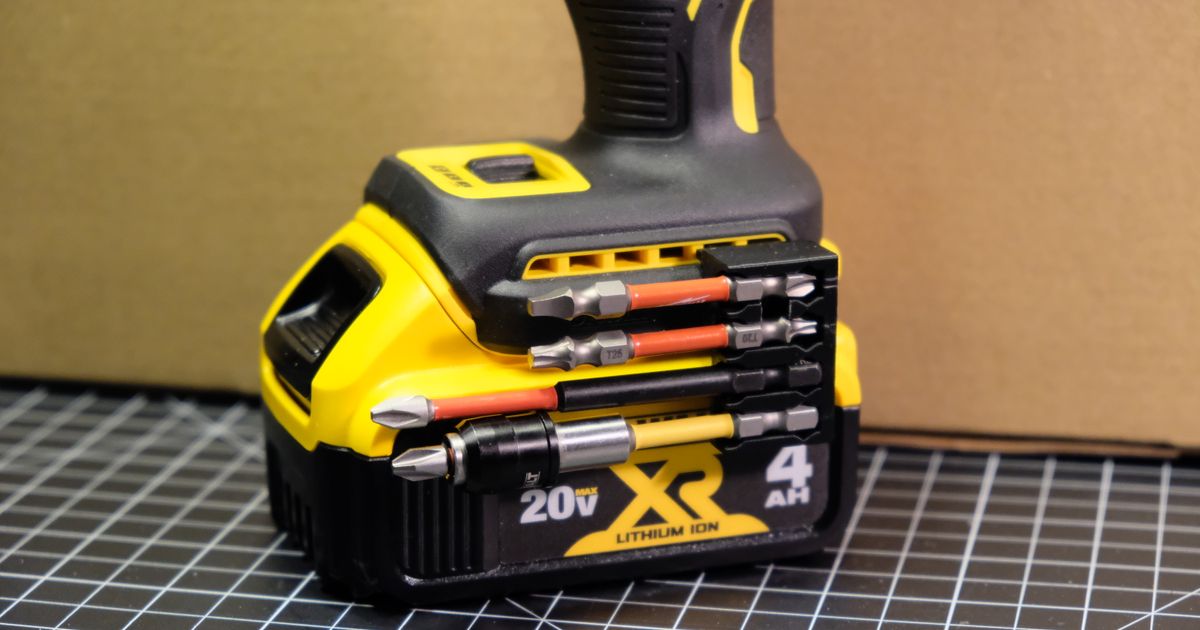 Drill bit holder online dewalt