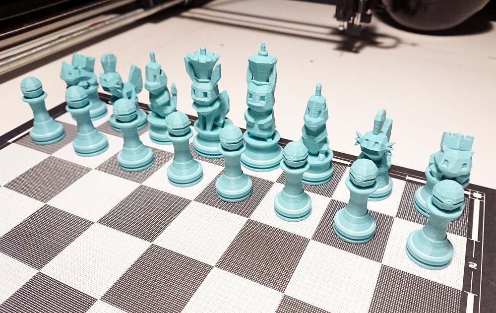 Miniatura 2 do modelo 3D Low Poly Pokémon Chess Set