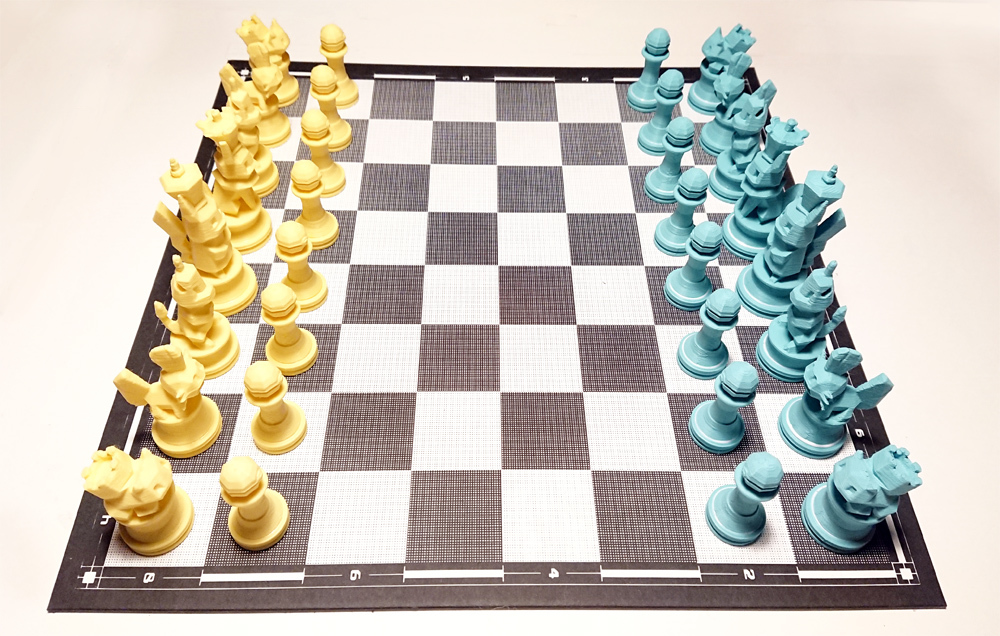 Miniatura 3 do modelo 3D Low Poly Pokémon Chess Set